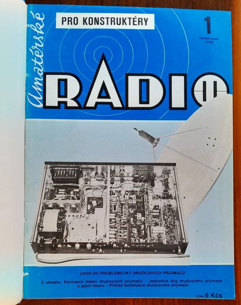 Amatérské radio / Časopis pro radiotechniku a amatérské vysílání / Řada A - Zviazaný mesačník Čísla 1, 2, 3, 4, 6, 8, 10, 11, 12 / Pro konstruktéry - Řada B - Zviazaný dvojmesačník 6 čísel