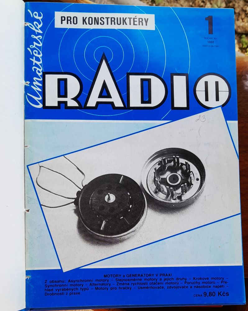 Amatérské radio / Časopis pro radiotechniku a amatérské vysílání / Řada A - Zviazaný mesačník 12 čísel / Pro konstruktéry - Řada B - Zviazaný dvojmesačník 6 čísel