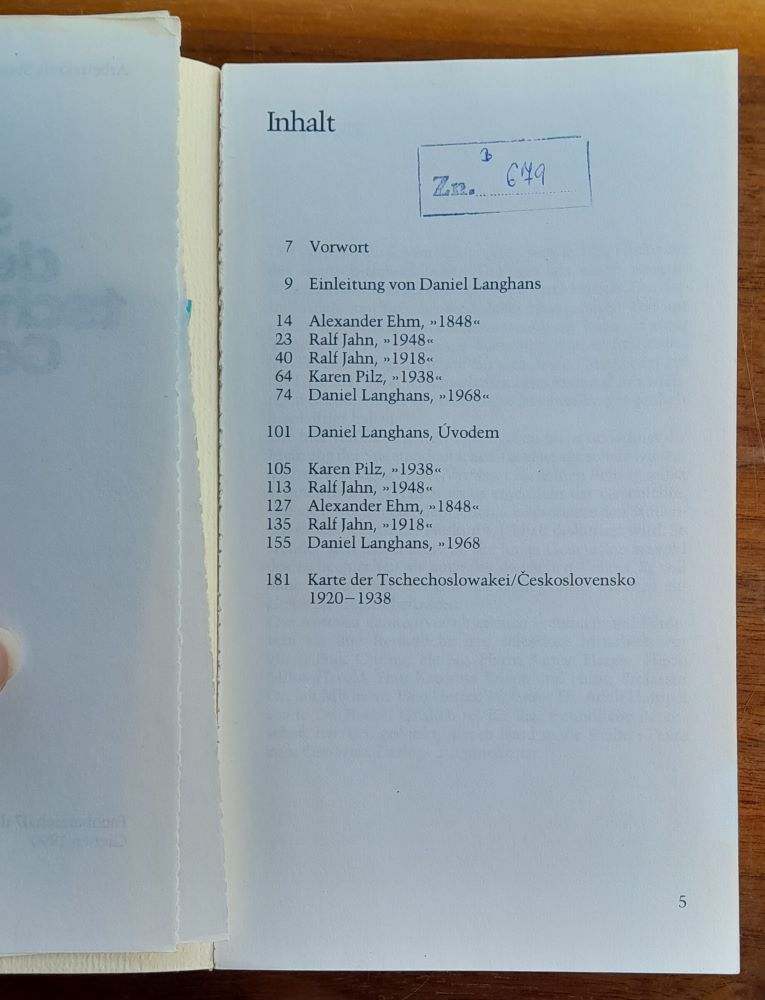 Stationen deutsch-tschechischer Geschichte / Texte zum Ost-West-Dialog 6 / Stanice nemecko-českej histórie, texty k Východo-západnému dialógu 6