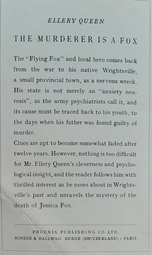 The Murderer is a Fox / Vrah je líška