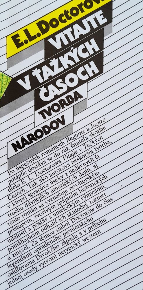 Vitajte v ťažkých časoch / Tvorba národov