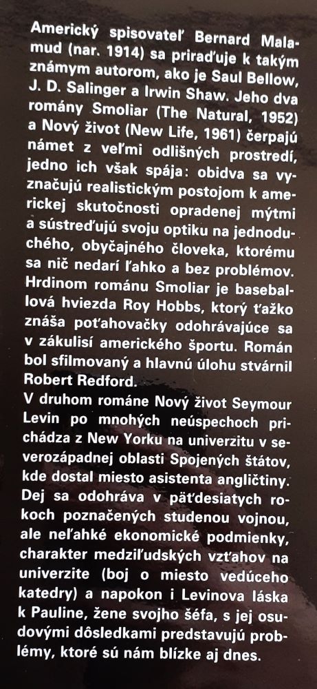 Smoliar / Nový život / SPKK