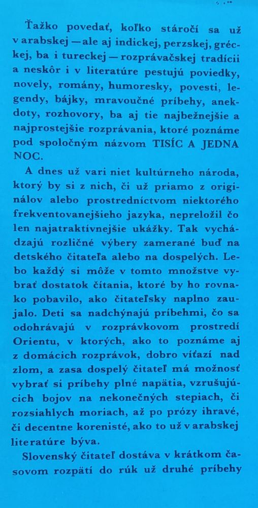 Rozprávania z tisíc a jednej noci