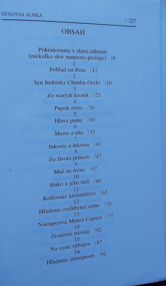 Synovia slnka / Sláva a pád najväčšej indiánskej ríše / Edícia Zenit