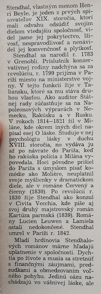 Červený a čierny / Stendhal