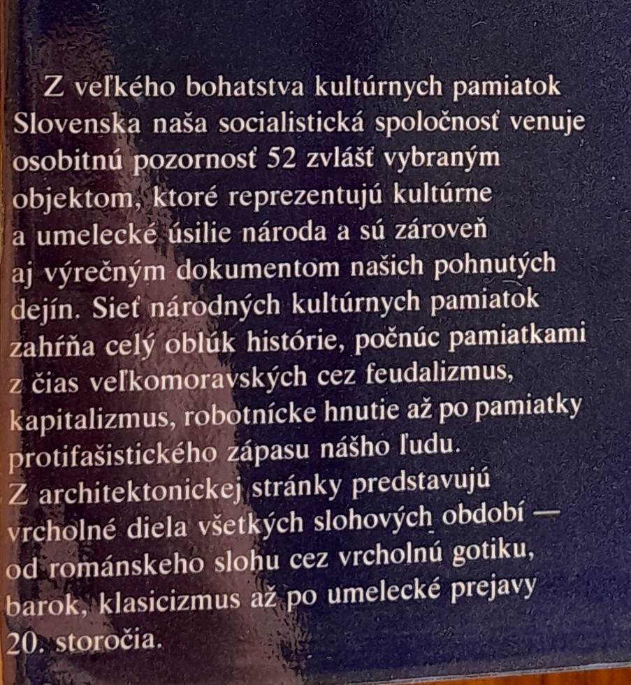 Národné kultúrne pamiatky na Slovensku
