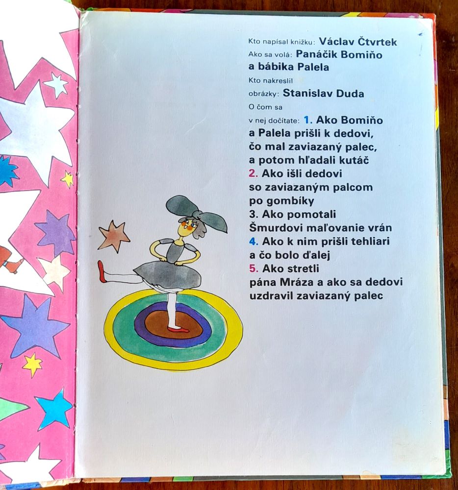 Panáčik Bomiňo a bábika Palela