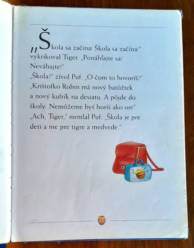 Macko Puf / Macko Puf ide do školy / Rozprávanie o Mackovi Puf