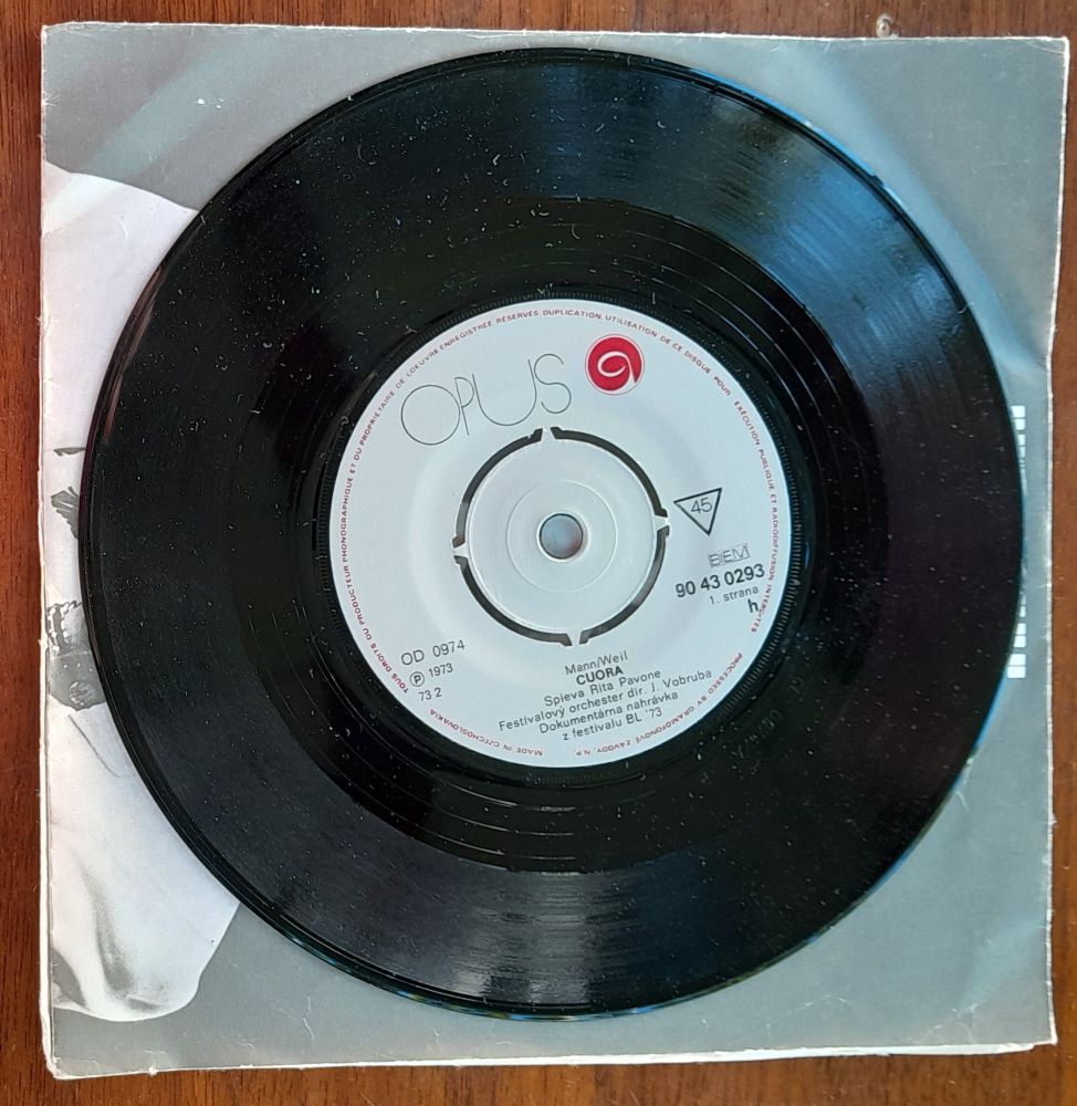 Rita Pavone, Djordij Peruzovič, LP Platňa - single play,