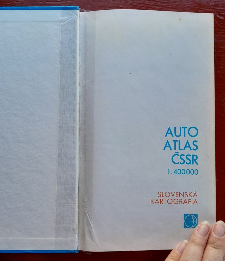 Autoatlas ČSSR / 14. slovenské vydanie