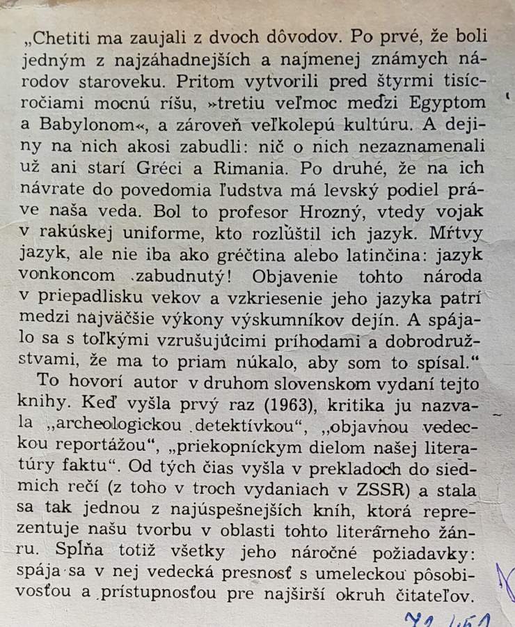 Za tajomstvom ríše Chetitov