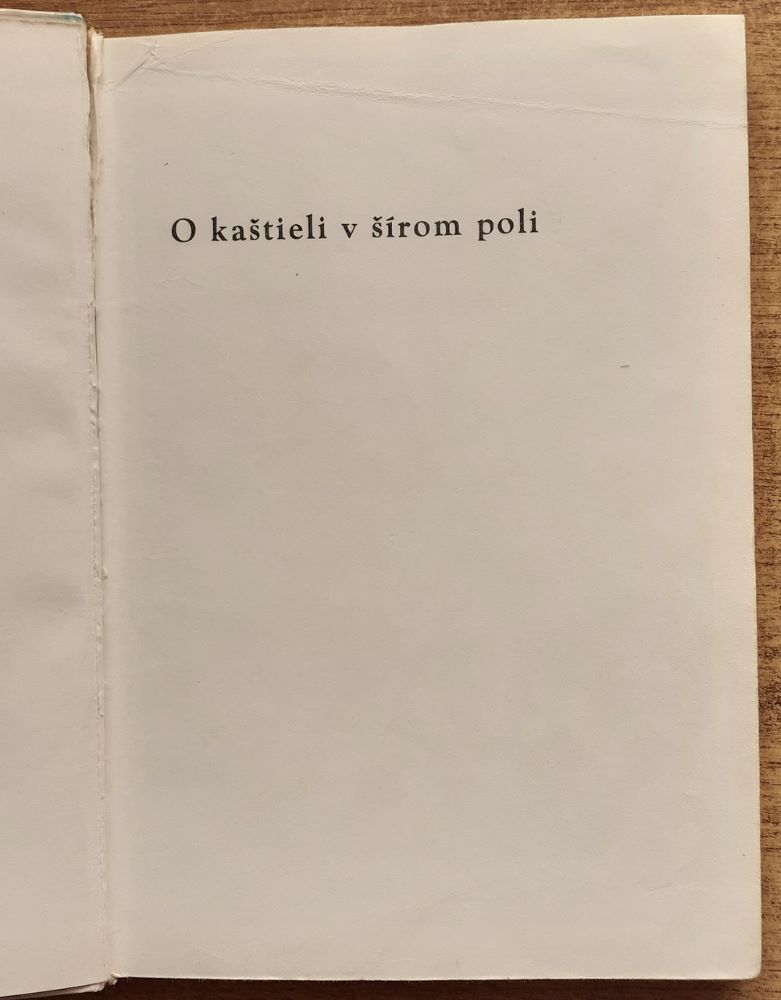 O kaštieli v šírom poli / Slovenské rozprávky / Edícia Otvor sa, rozprávka