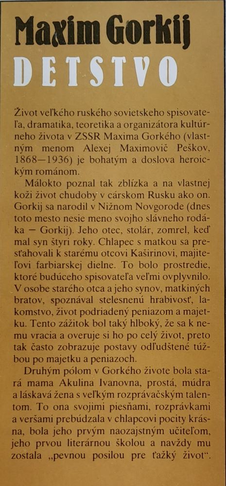 Detstvo / Edícia Dobré slovo
