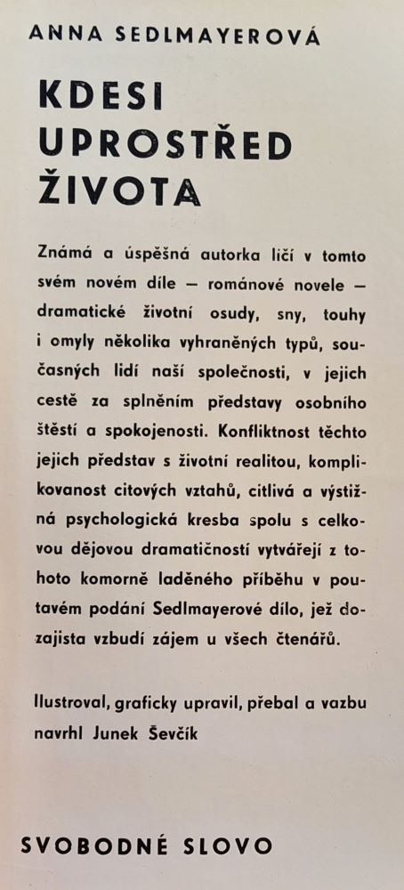 Kdesi uprostřed života