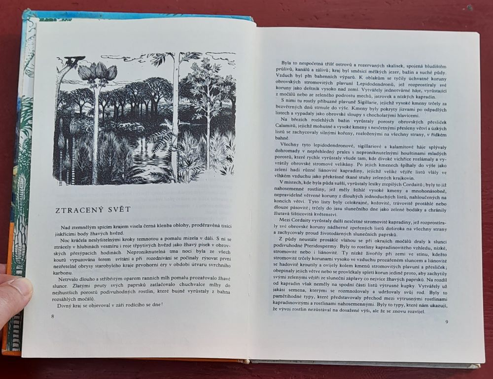 Ztracený svět / Knižnice všeobecného vzdělání mládeže z oboru Paleontologie