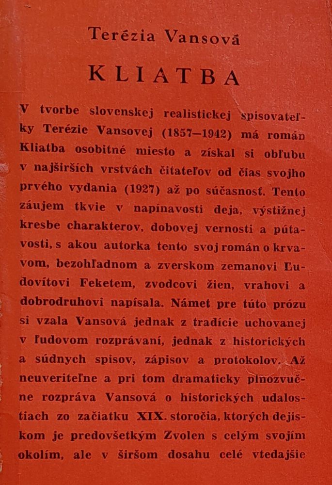Kliatba / Historický romantický obraz zo začiatku 19. storočia