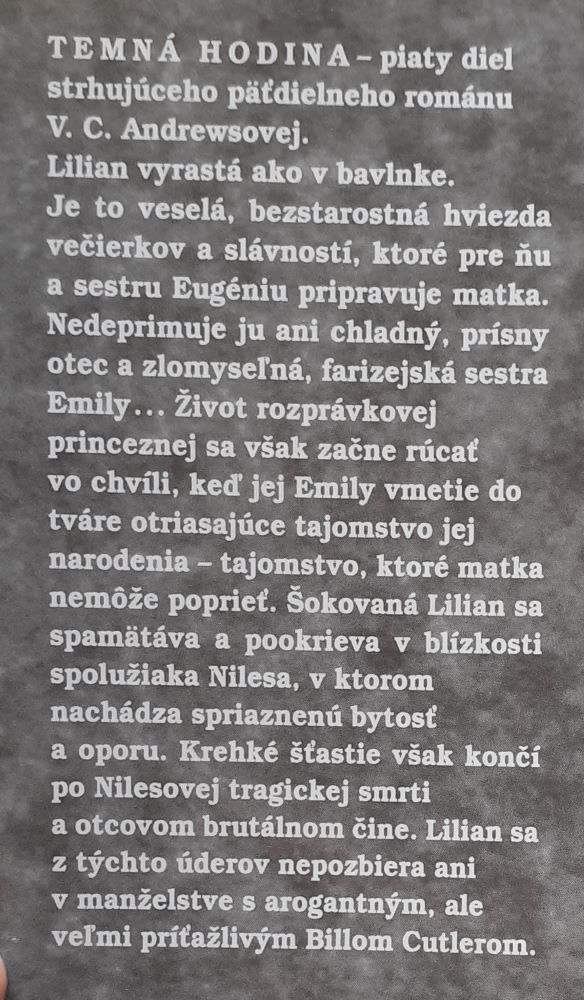 Trpké svitanie 5. / Temná hodina