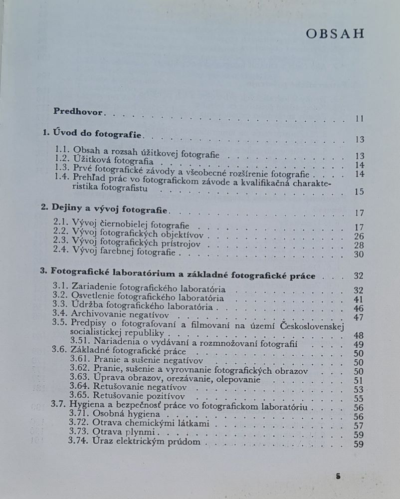 Fotografia 1. / Technológia pre 1. 2. a 3. ročník odborných učilíšť a učňovských škôl učebný odbor fotograf