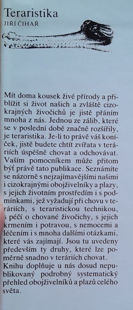 Teraristika / Biologie a chov obojživelníkú a plazú