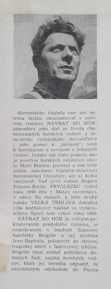 Návrat do hôr / Retour á la montagne / SPKK