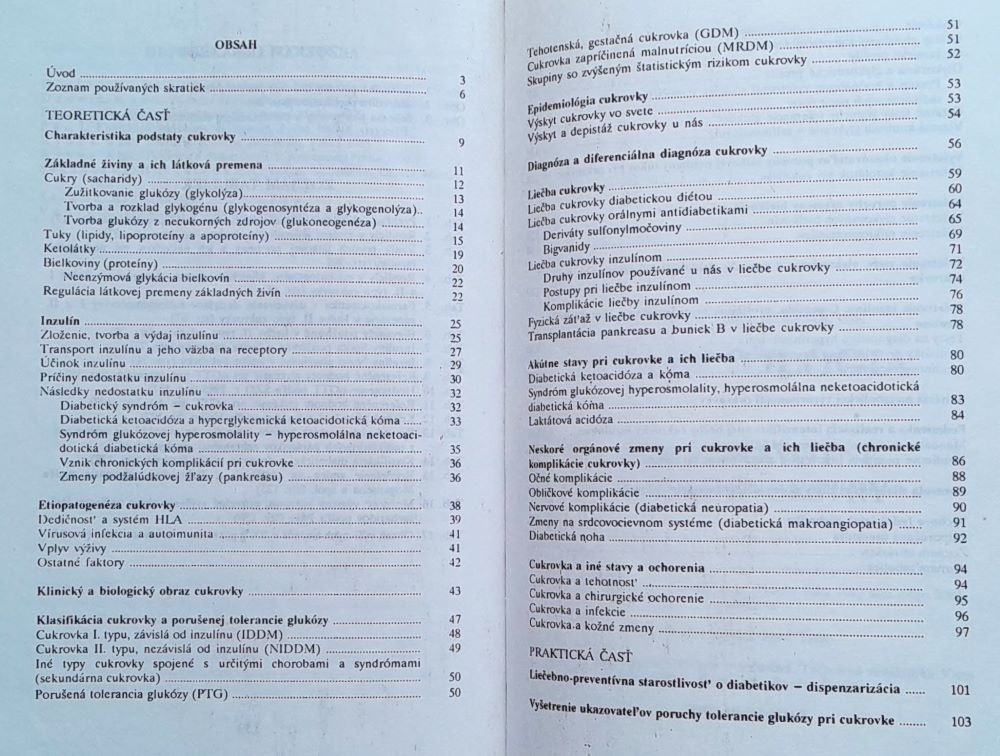 Diabetológia pre zdravotné a diétne sestry / Edícia pre stredných zdravotníckych pracovníkov