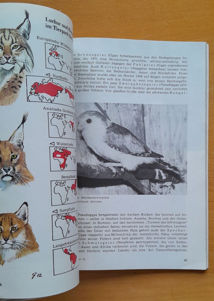 Tierpark Berlin / Wegweiser durch den Tierpark / Berlínska zoologická záhrada / Sprievodca po zoologickej záhrade