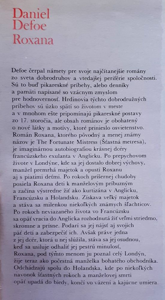 Daniel Defoe III. / Zlatý fond svetovej literatúry