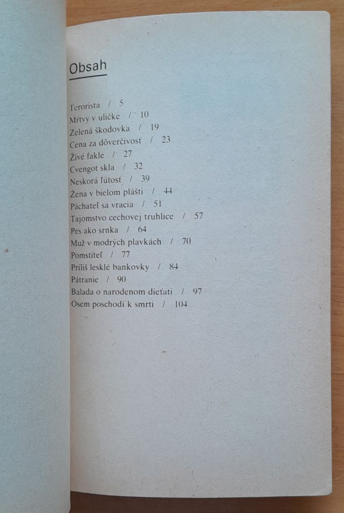 Osem poschodí k smrti a iné krimipríbehy