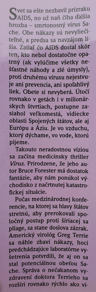 Vírus / triler z lekárskeho prostredia