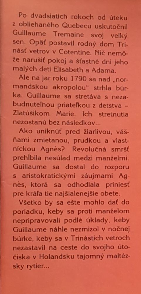 Trinásť vetrov 2. / Láska v tieni gilotíny