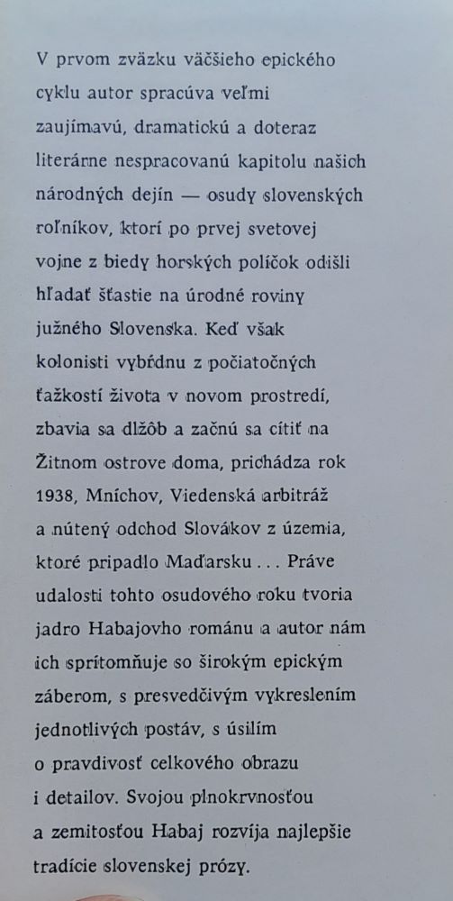 Kolonisti 1. / Nová próza