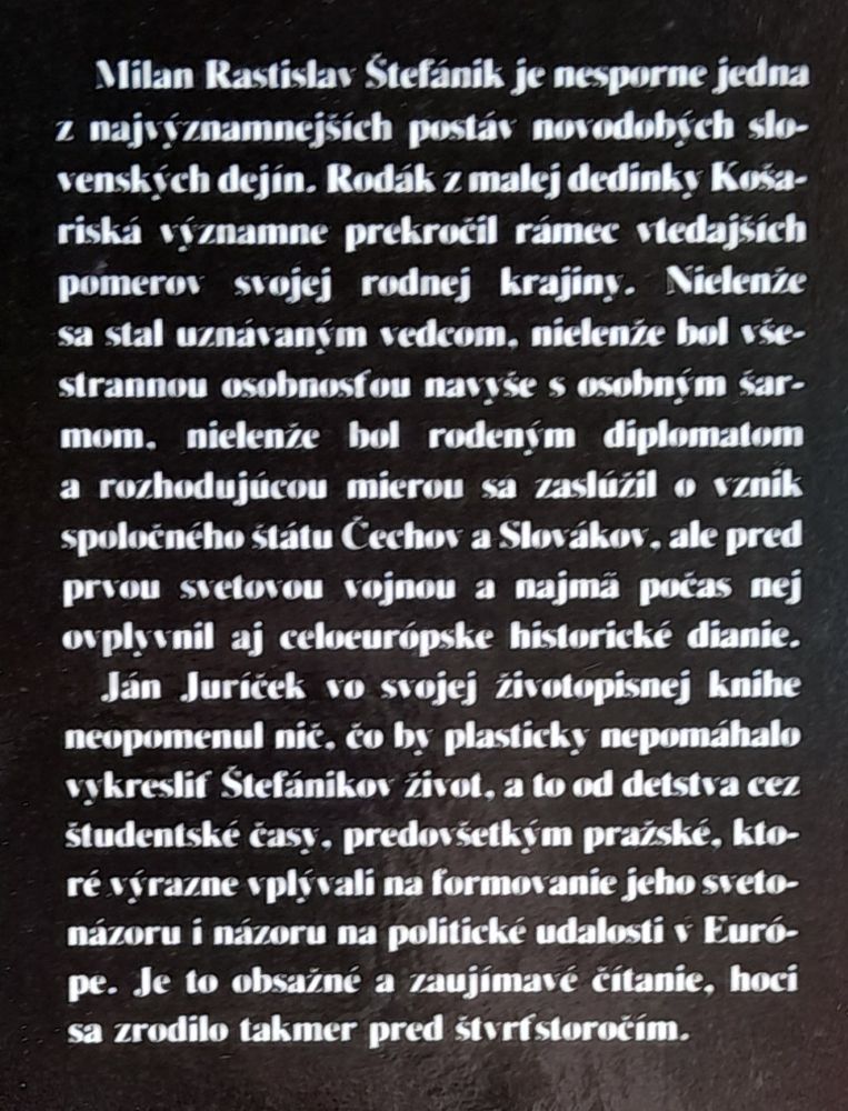 M. R. Štefánik / Životopisný náčrt