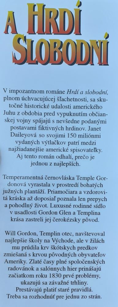 Hrdí a slobodní