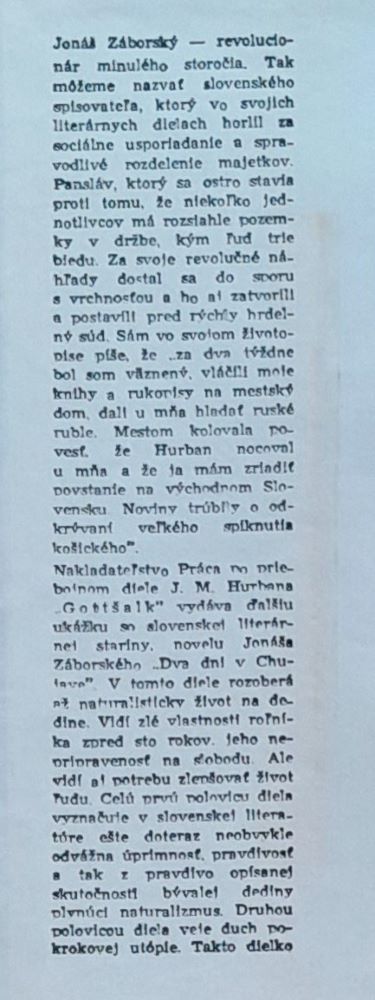 Dva dni v Chujave / Edícia Slovenskí autori