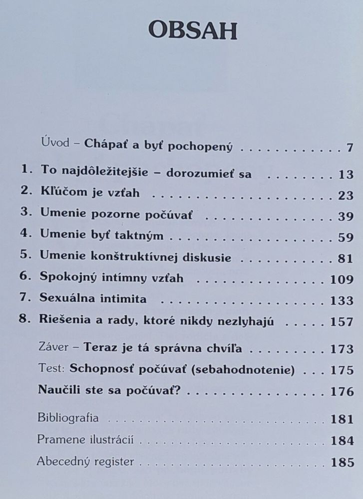 Umenie komunikovať bez zábran / Kniha o tom ako si porozumieť / New Start