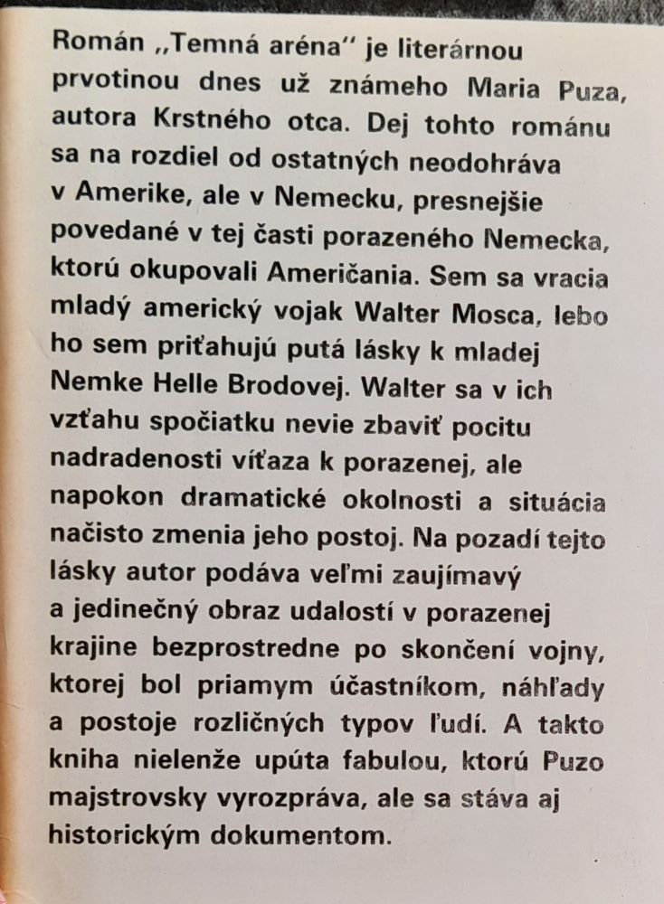 Temná aréna / Edícia LUK