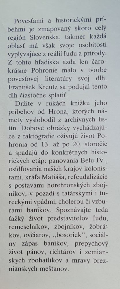 Heľpianska bosorka / Horehronské príbehy