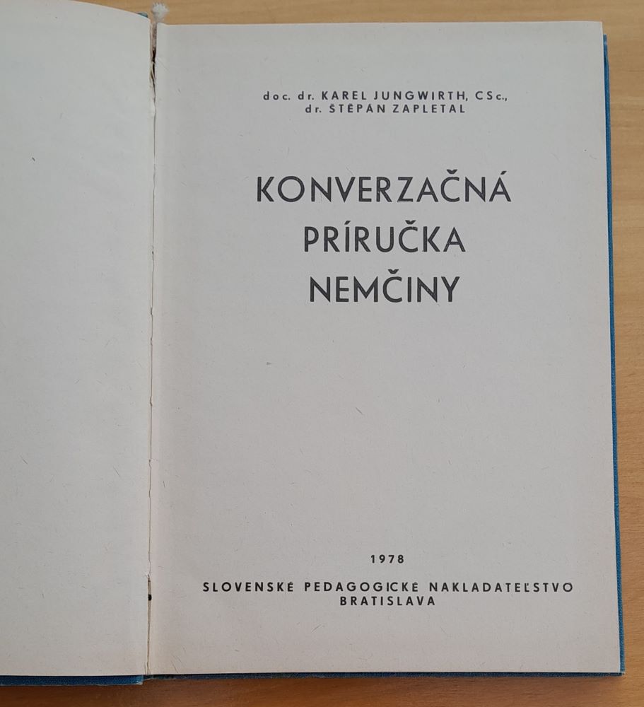 Konverzačná príručka nemčiny