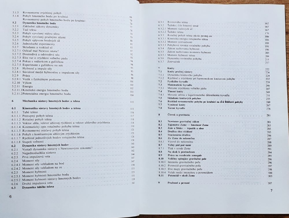 Fyzika netradične / Mechanika