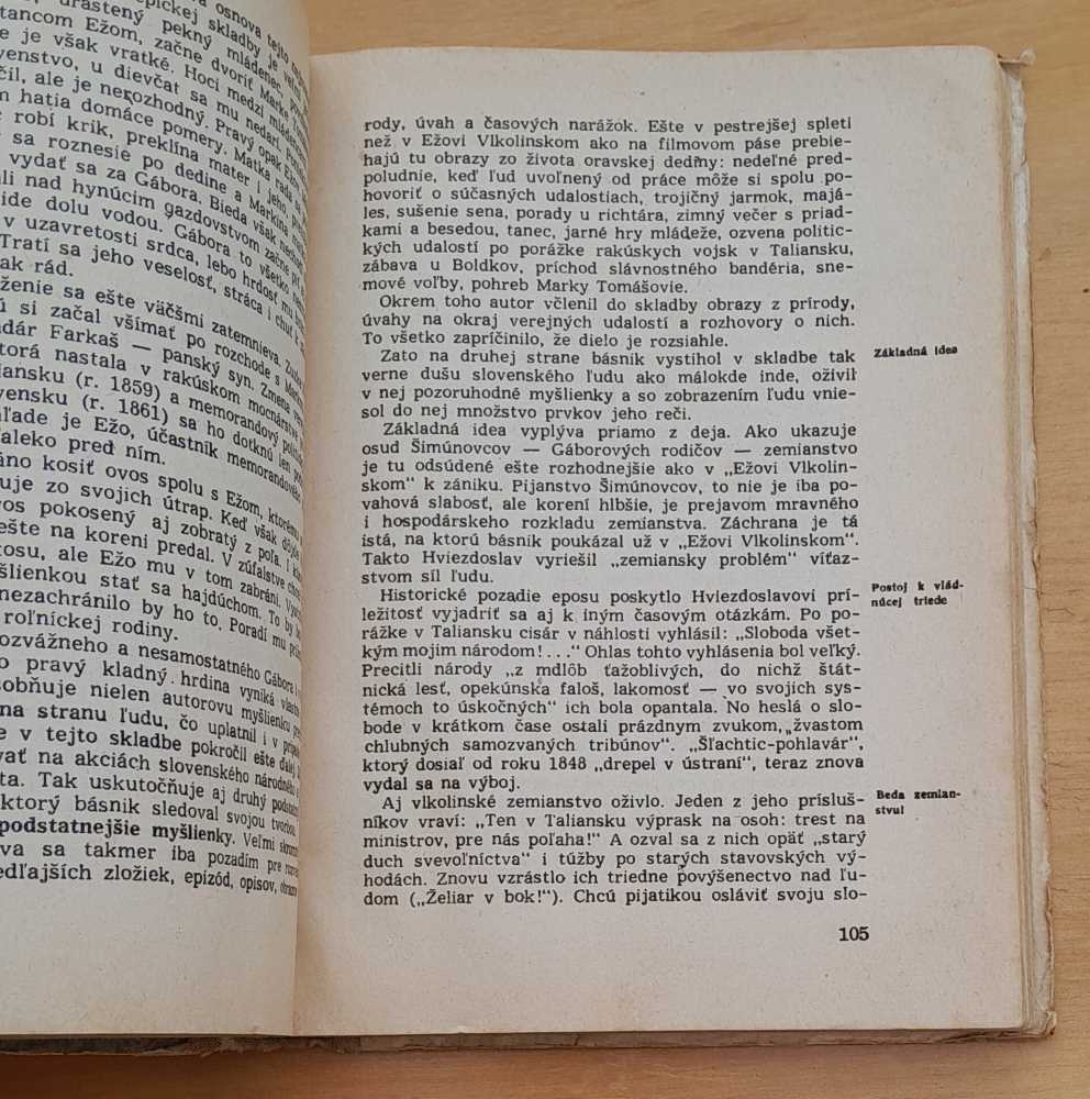 Slovenská literatúra / Učebné texty pre desiaty ročník všeobecnovzdelávacích škôl