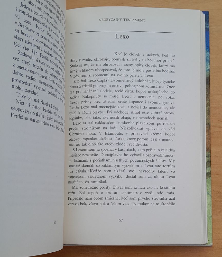 Neobyčajný testament / Hviezdoslavova knižnica