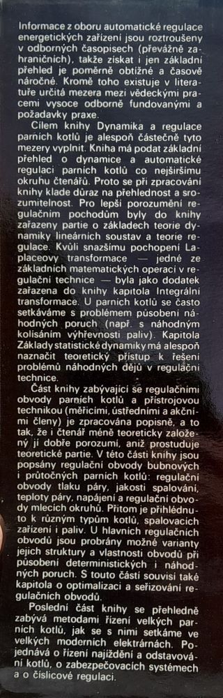 Dynamika a regulace parních kotlú