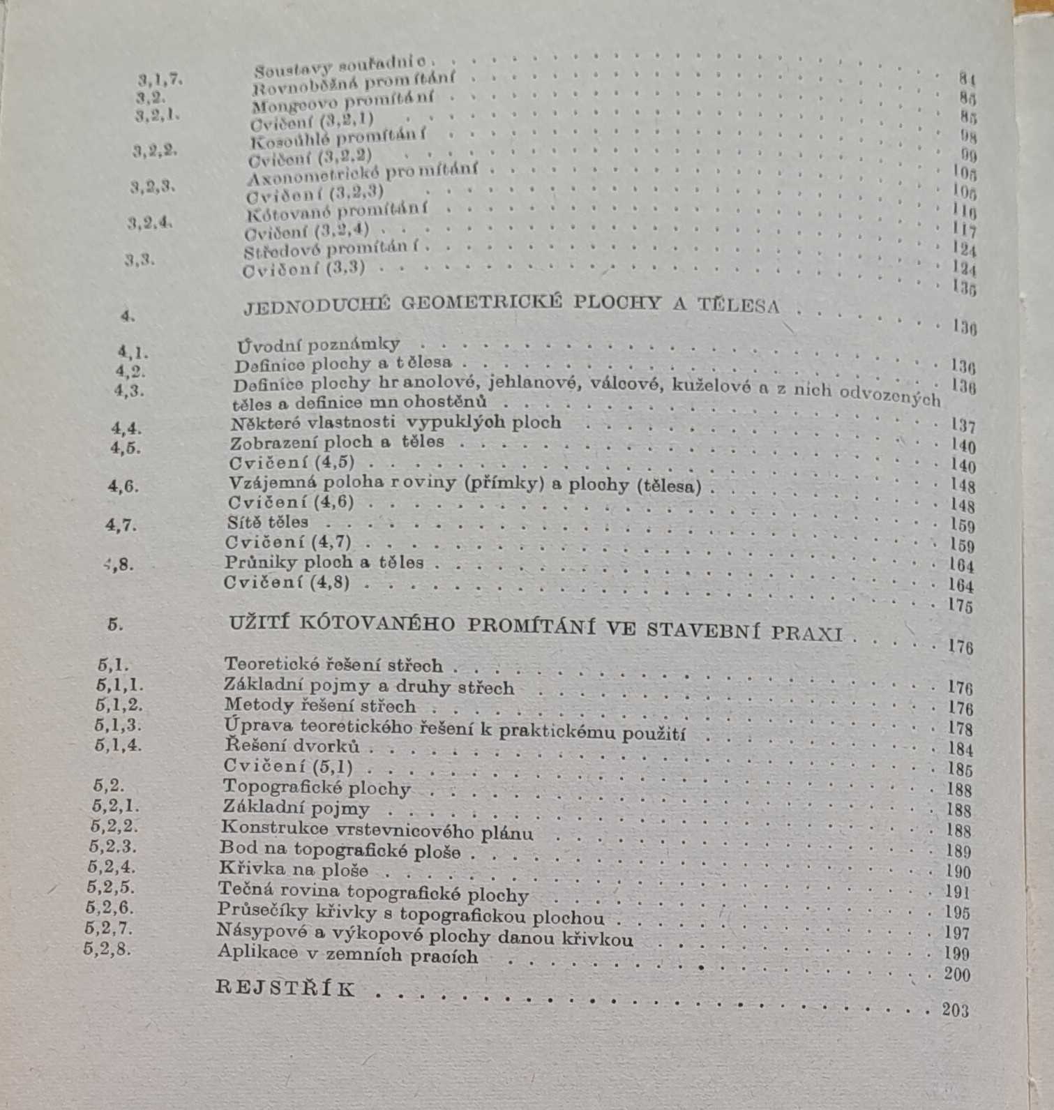 Deskriptivní geometrie 1. díl