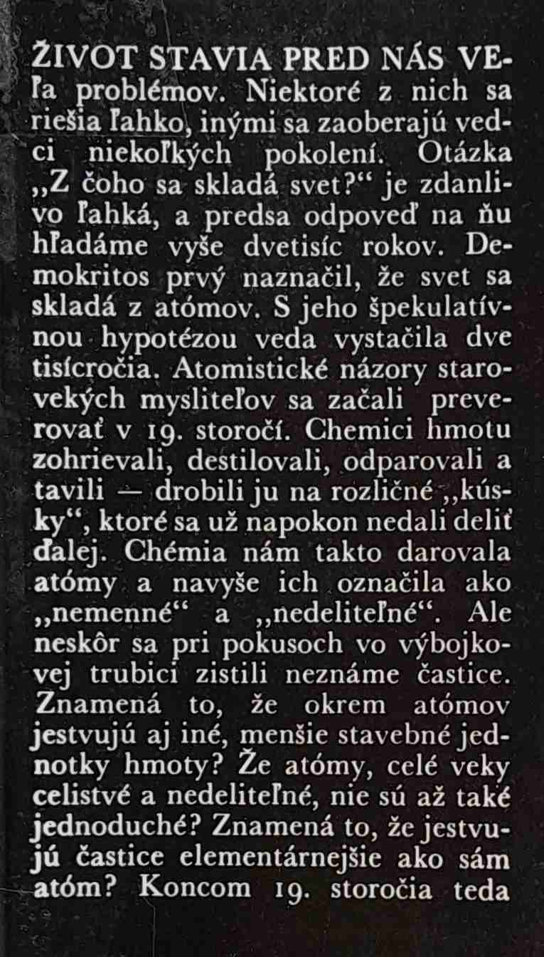 Záhady mikrosveta / Edícia Sputnik