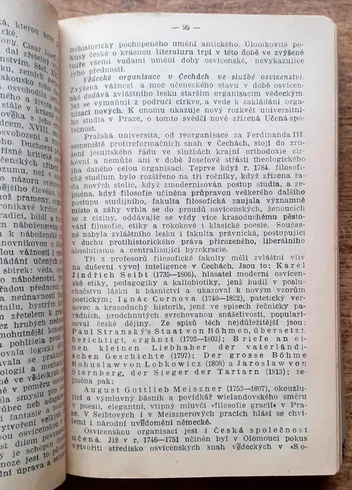 Přehledné dějiny literatury české