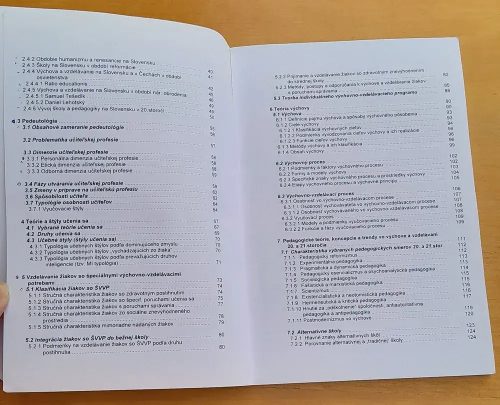 Základy pedagogiky / Vybrané kapitoly pre doplňujúce pedagogické štúdium