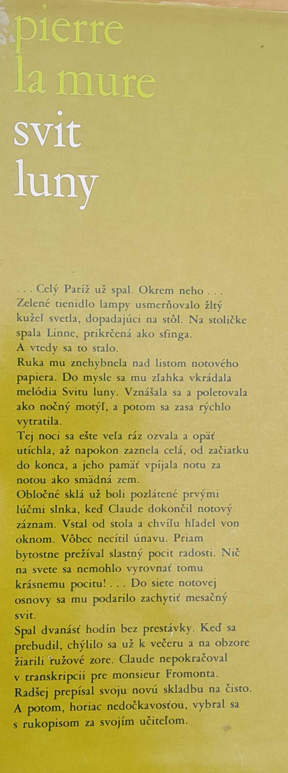Svit luny / Životopisný román o Claude Debussy / Osudy slávnych