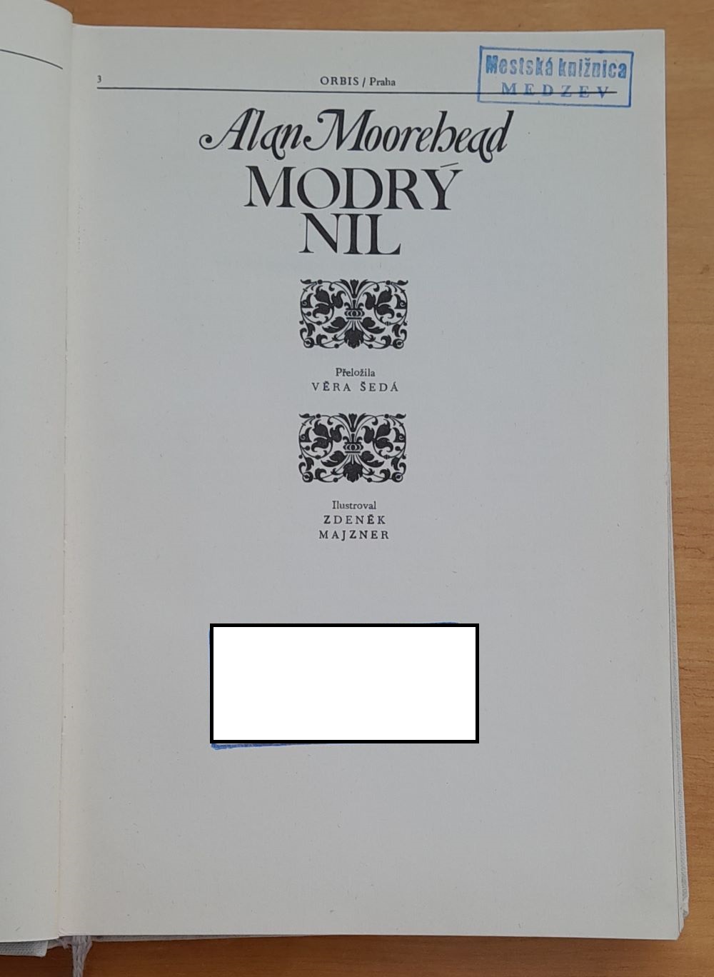Modrý Nil / Alan Moorehead