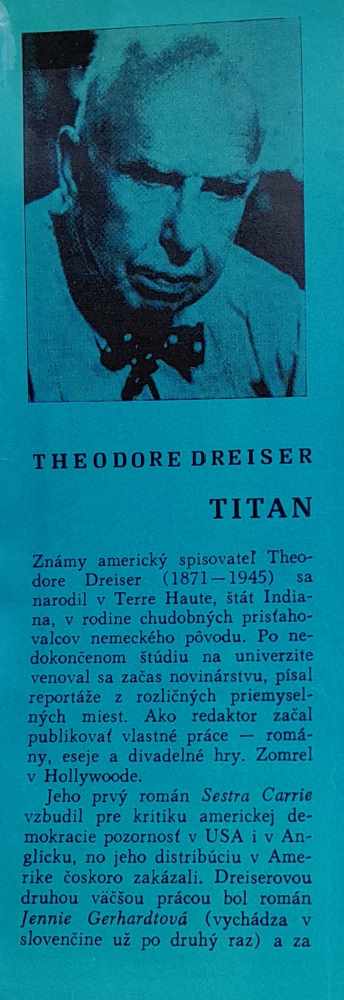 Titan / Theodore Dreiser / SPKK