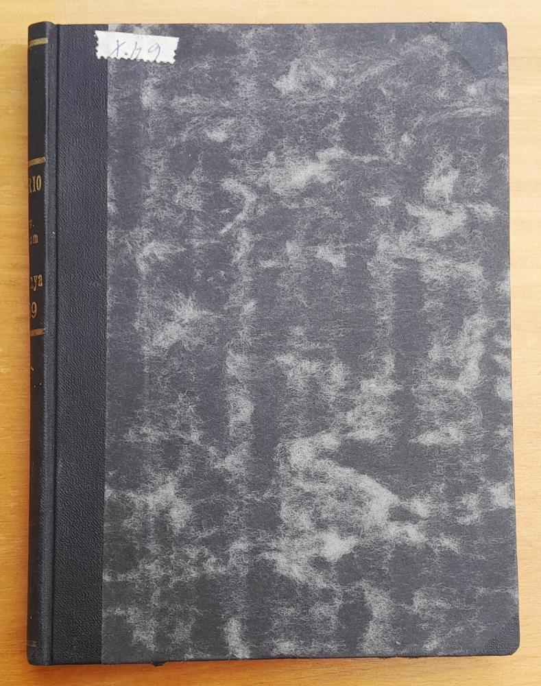 Anuario del Observatorio Astronomico Nacional de Tacubaya / Para el ano de 1939 / Ročenka astronomického observatória